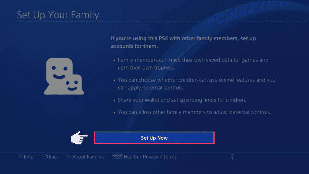 parental settings on ps4