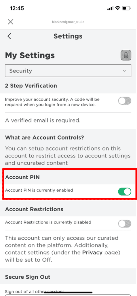 Roblox Account Restricted