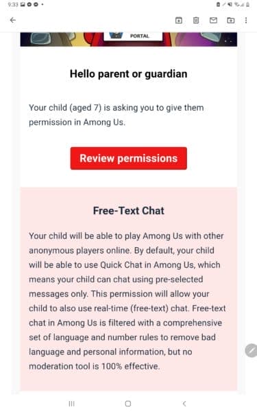 Is Among Us Multiplayer Game Safe For Children Internet Matters - roblox chat censer