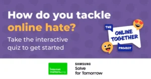 How do you tackle online hate?