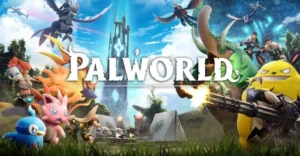 Image of Palworld start screen.