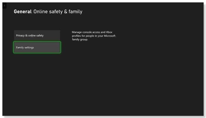 xbox-series-xs-online-safety-and-family-menu