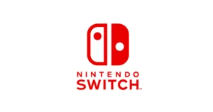 Red Nintendo Switch logo on white background for parental controls guide.